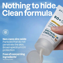 Baby Mineral Sunscreen - SPF 50 Sensitive Skin