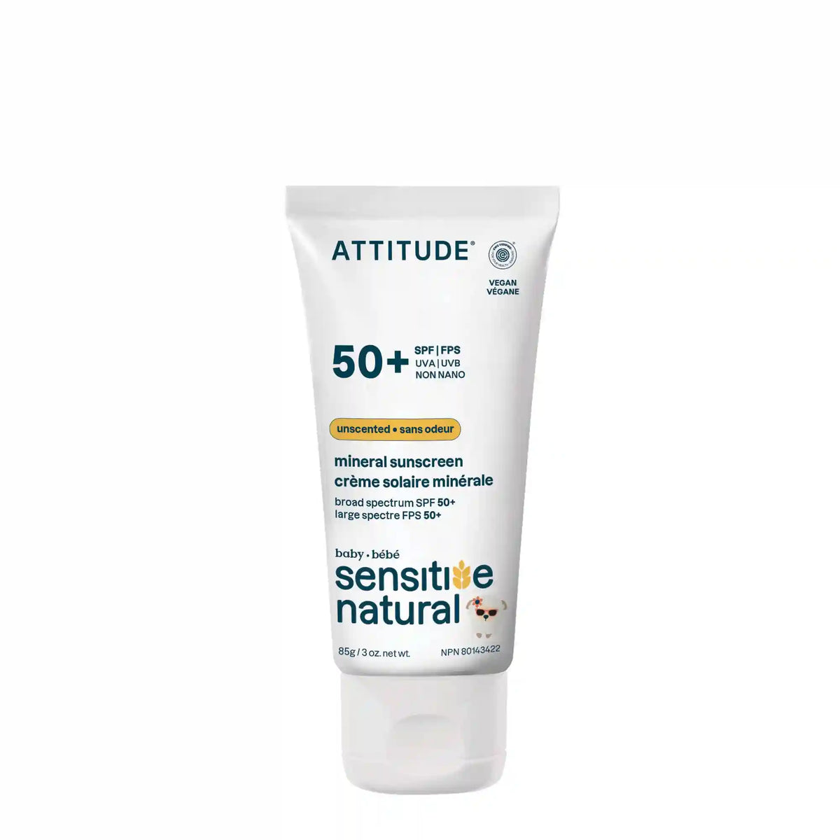 Baby Mineral Sunscreen - SPF 50 Sensitive Skin