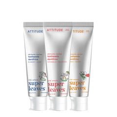 Kids Fluoride Toothpaste 3-Pack